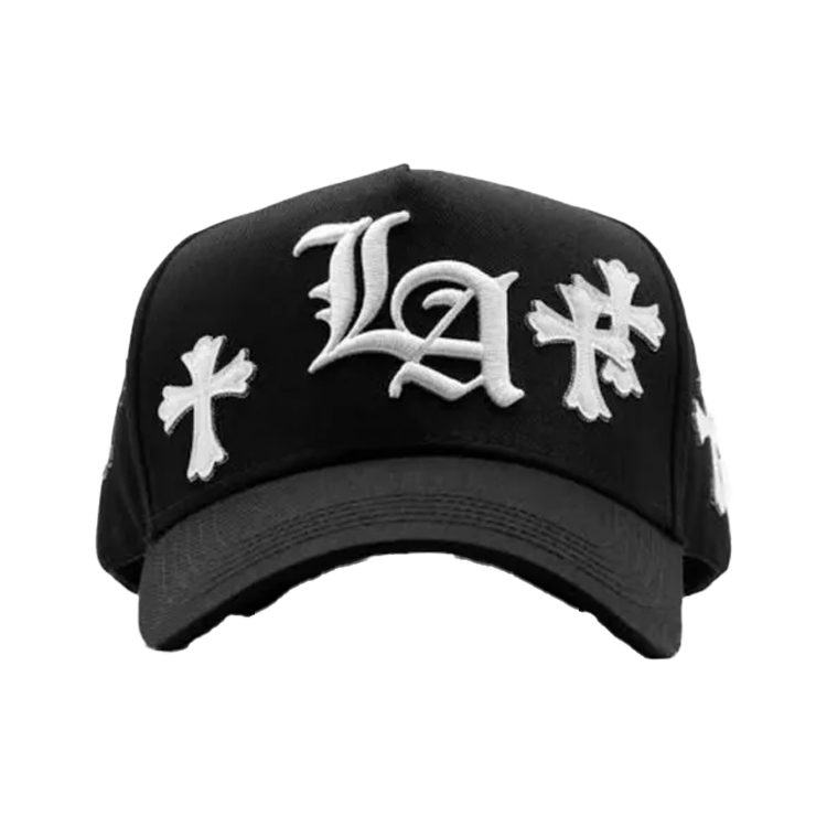 31 hats La Chrome Black White
