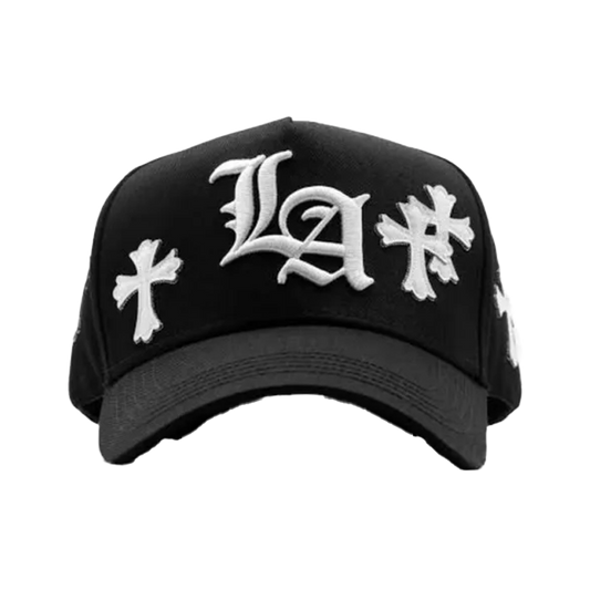 31 hats La Chrome Black White